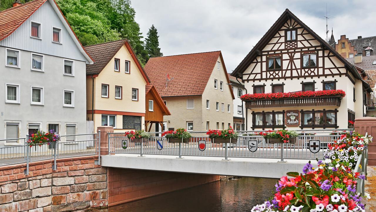 Hotel Restaurant Rebstock Oppenau Exterior foto